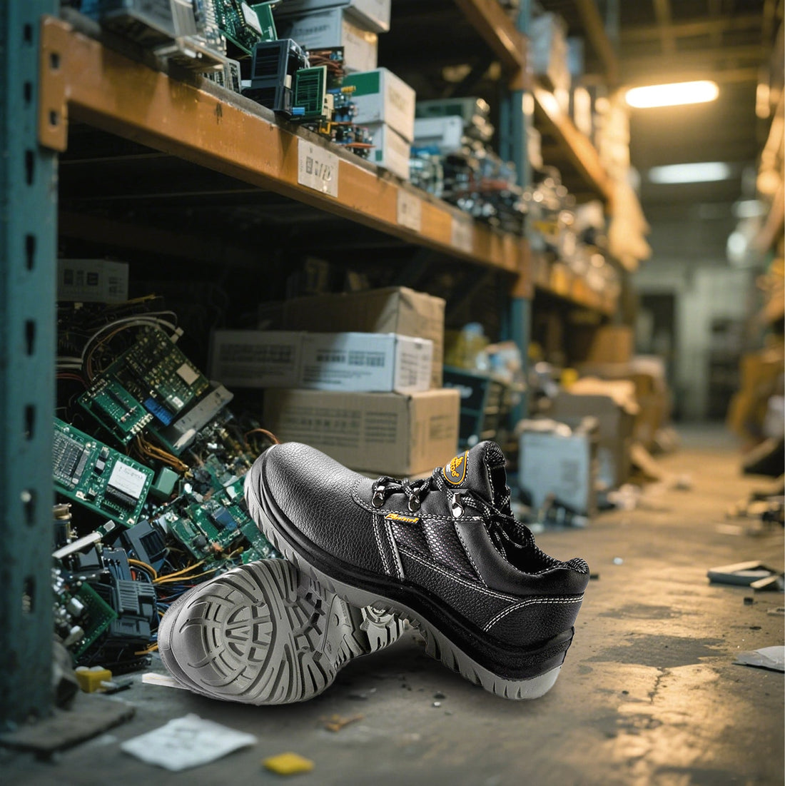 Thailand's Workers Foot Safety Crisis---SAFETOE L7222 ESD Safeguards Every Step