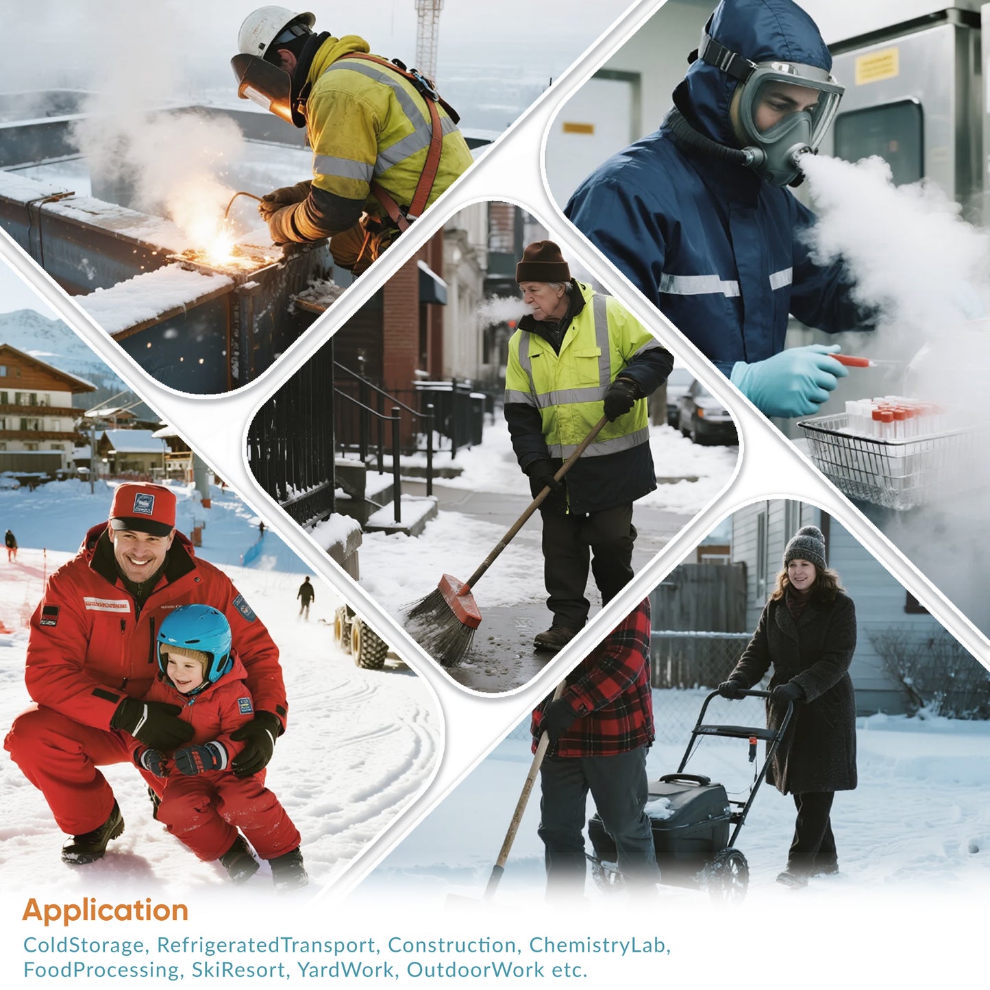 SAFETOE J-017 Thermal Insoles–Winter Warm Insoles with Memory Foam & 3M Thinsulate