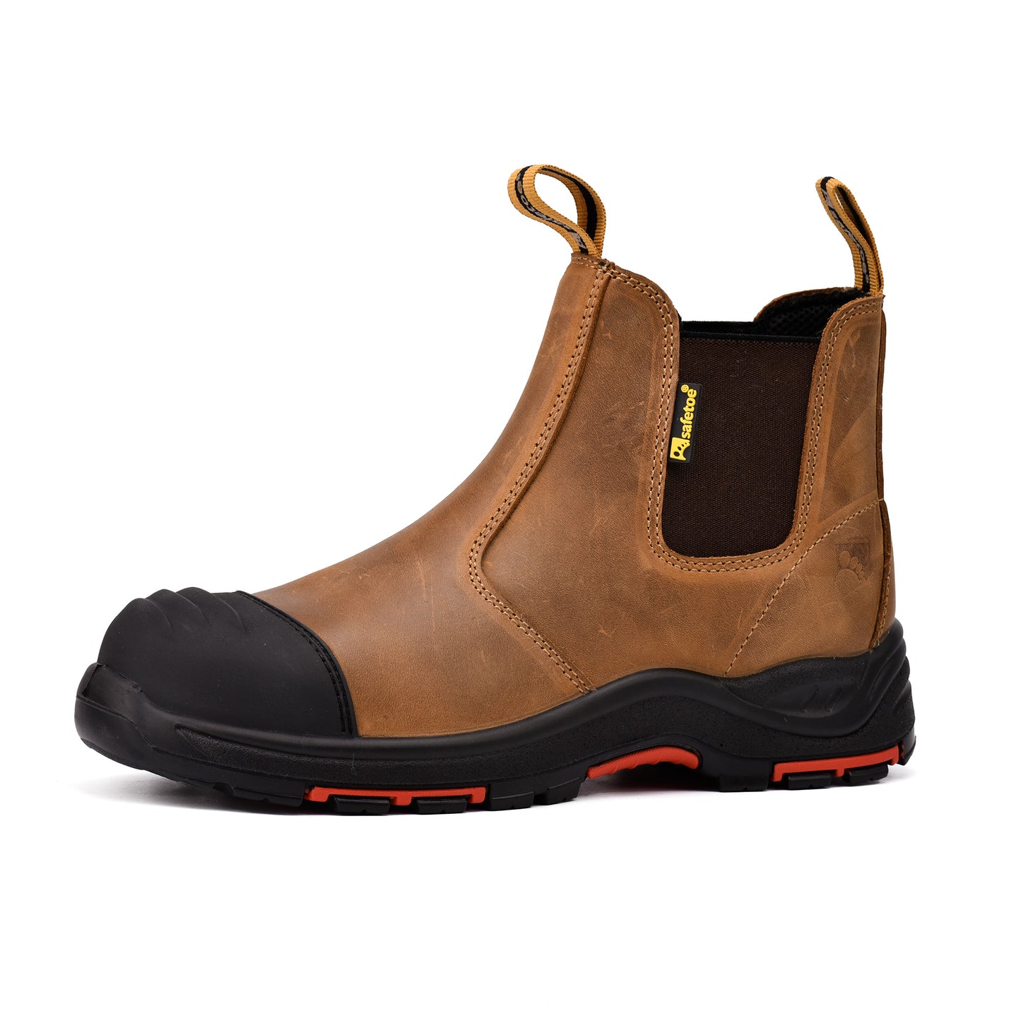 Men's slip On Low-Top Composite Toe Cow Leather Safety shoes(L-7525)