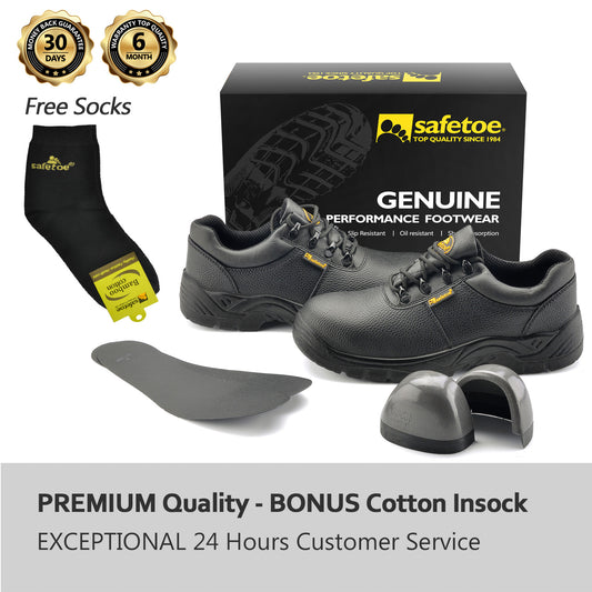 Site Black Protective steel toe shoes L-7141