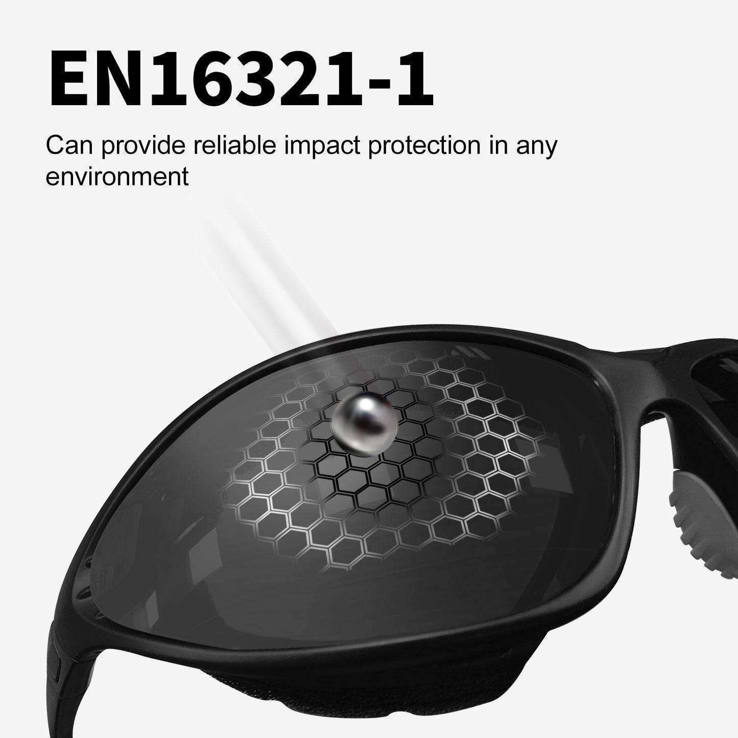 SAFEYEAR ANSI & EN16321 Certified Safety Glasses