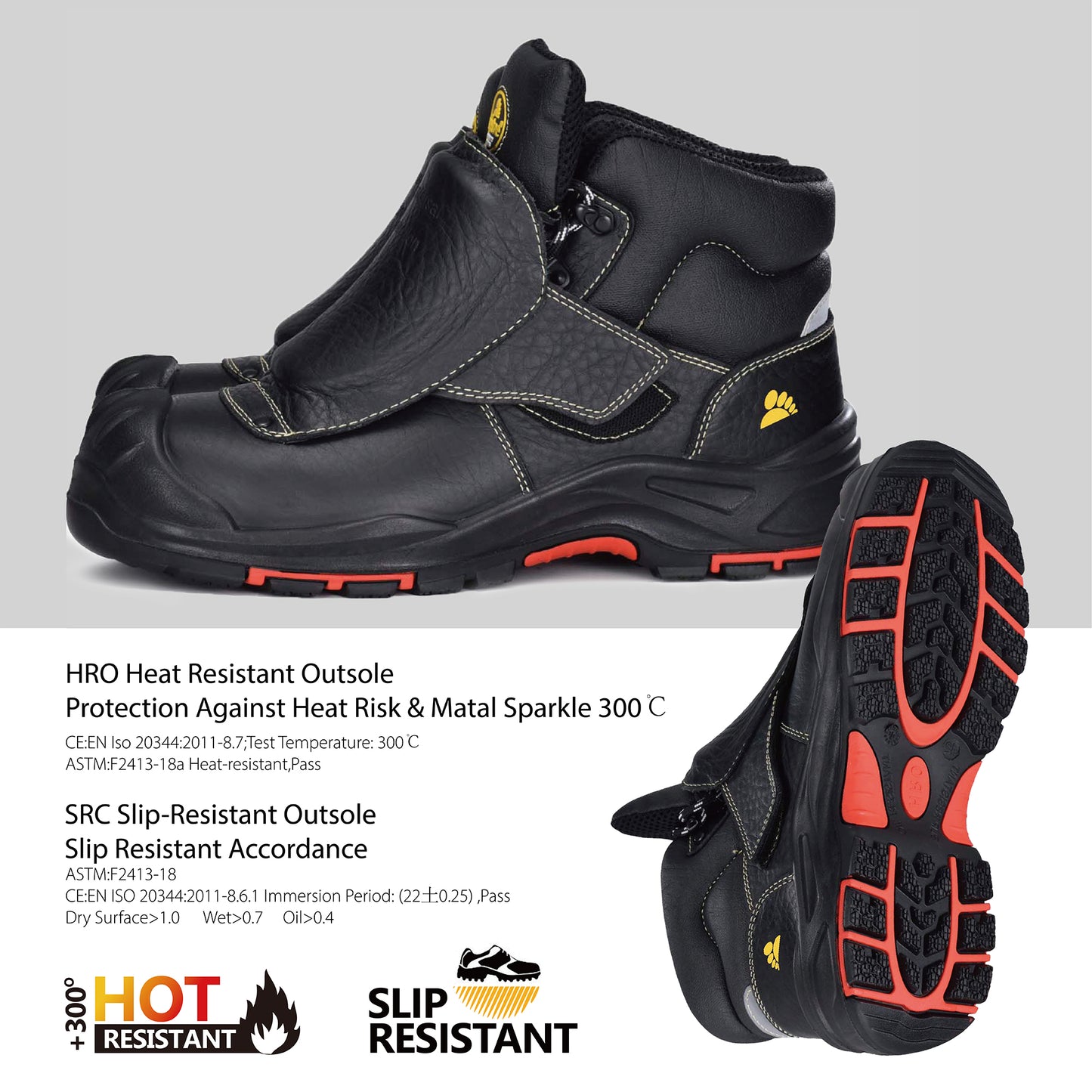 Safetoe Welding Safety Boots Composite Toe Work Boots(M-8387MP)