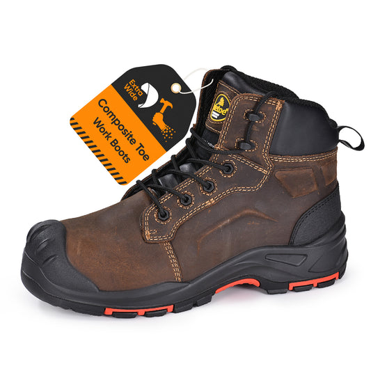 Tank Composite Toe Leather Work Boots