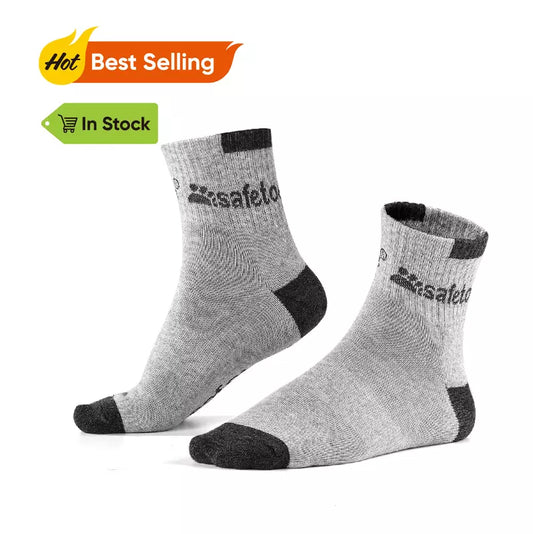 Ready Stock Safetoe Bamboo Cotton Crew Socks 5