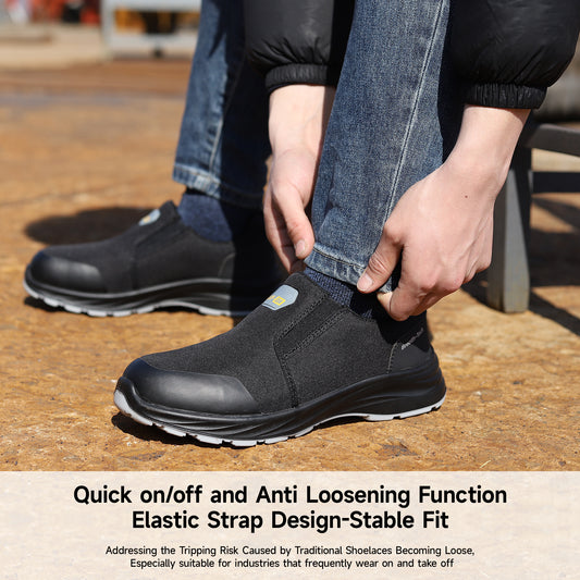 Mens Lightweight Composite Toe Safety Shoes