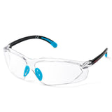 SAFEYEAR SG003BU Anti-Fog Safety Glasses – HD Anti-Scratch Lens, UV Protection, No-Slip Grip