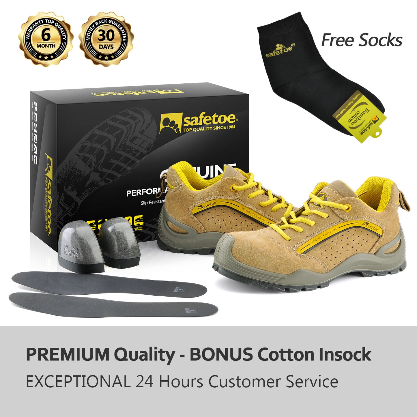 Zapatos de seguridad con punta de acero Stratus
