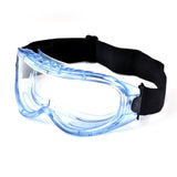SAFEYEAR Anti-Fog Safety Goggles Blue – HD Scratch Resistant Lens, UV Protection, ANSI Z87 Approved