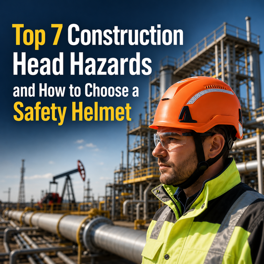 Top 7 Construction Head Hazards and How to Choose a Safety Helmet
