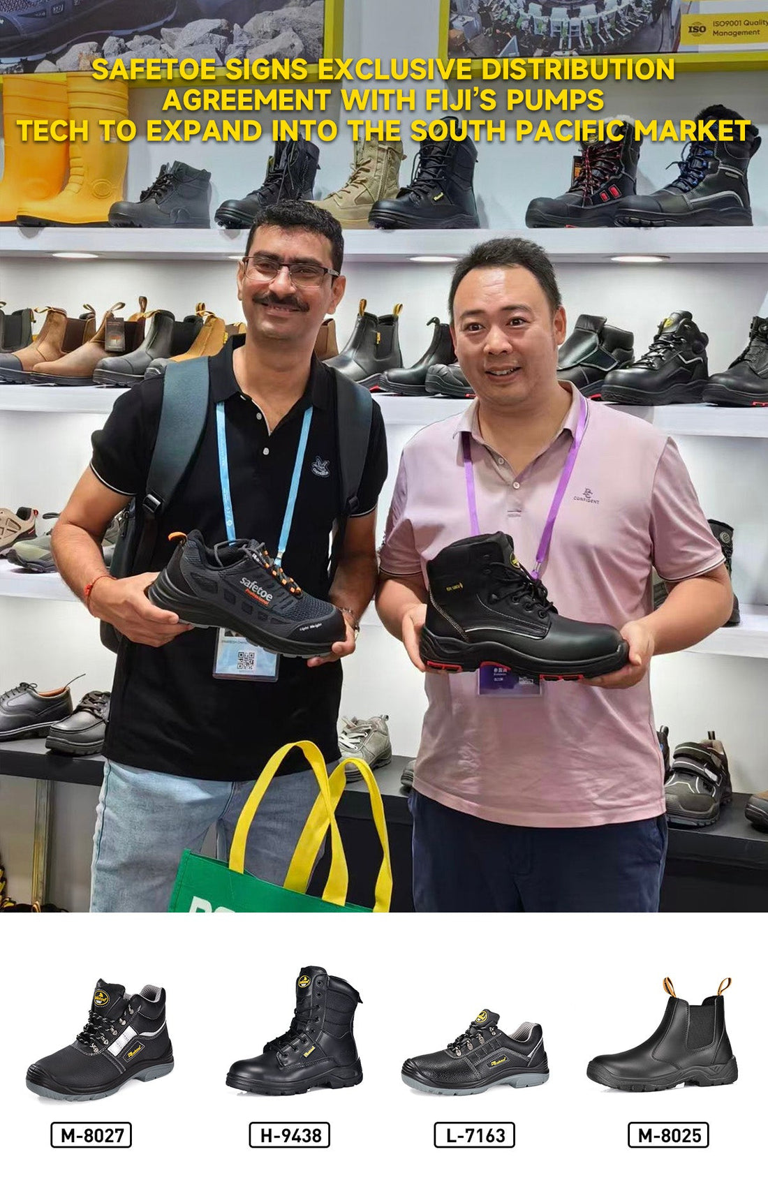 SAFETOE Signs Exclusive Distributor Agreement with Pumps Tech (Fiji) at the 2025 Autumn Canton Fair