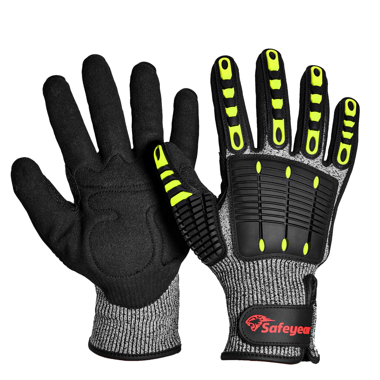 schnittfeste handschuhe kevlar SAFEYEAR Schnittschutzhandschuhe Kevlar Monteur Arbeitshandschuhe FL-H – Safetoe PPE