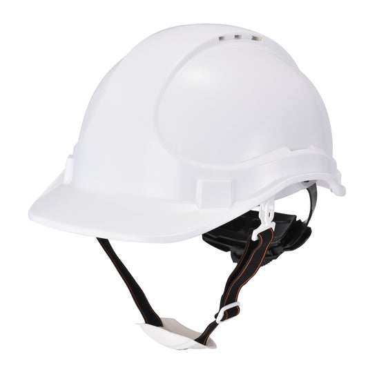Durable ABS ANSI/CE Hard Hat with Top Vents - All-Purpose Safety Helmet for Industrial, Construction, Outdoor Work
