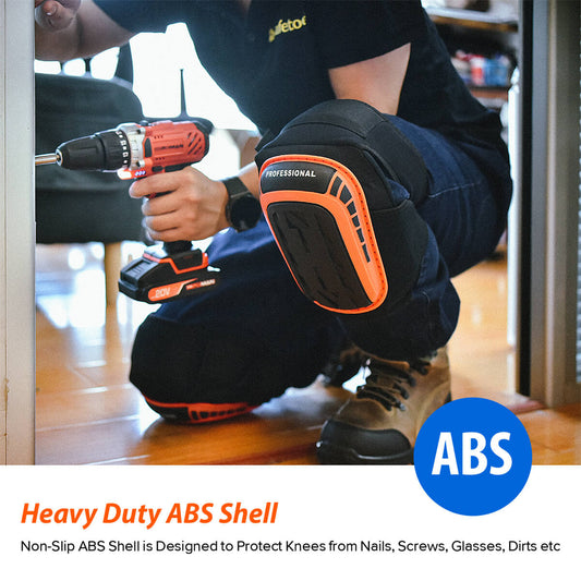SAFEYEAR Protective Gel Knee Pads for Construction Work