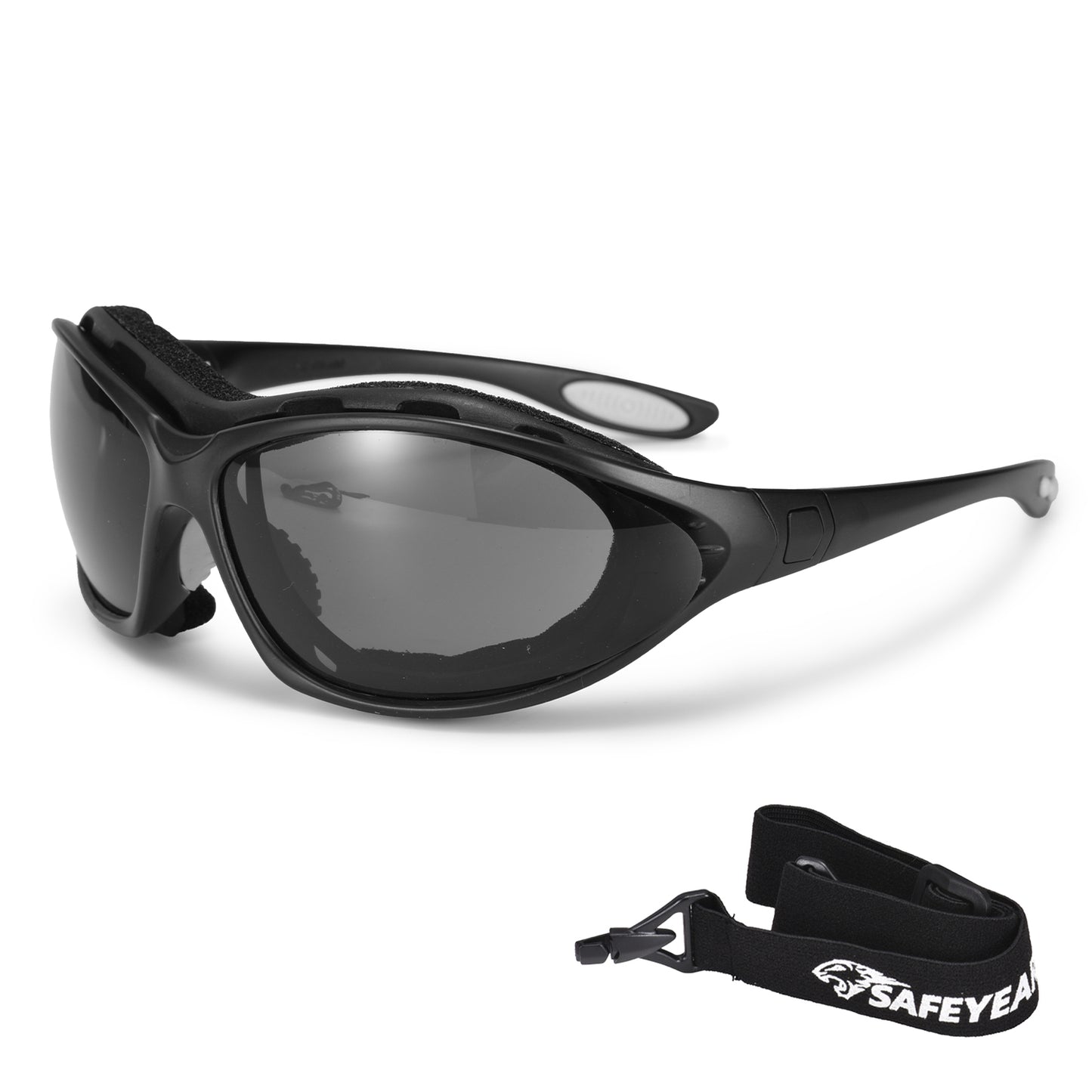SAFEYEAR Ultra-Komfortable Klare Schutzbrille – Beschlagfrei + UV-Schutz (ANSI Z87.1 / EN166) - SG002