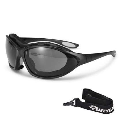SAFEYEAR Ultra-Komfortable Klare Schutzbrille – Beschlagfrei + UV-Schutz (ANSI Z87.1 / EN166) - SG002