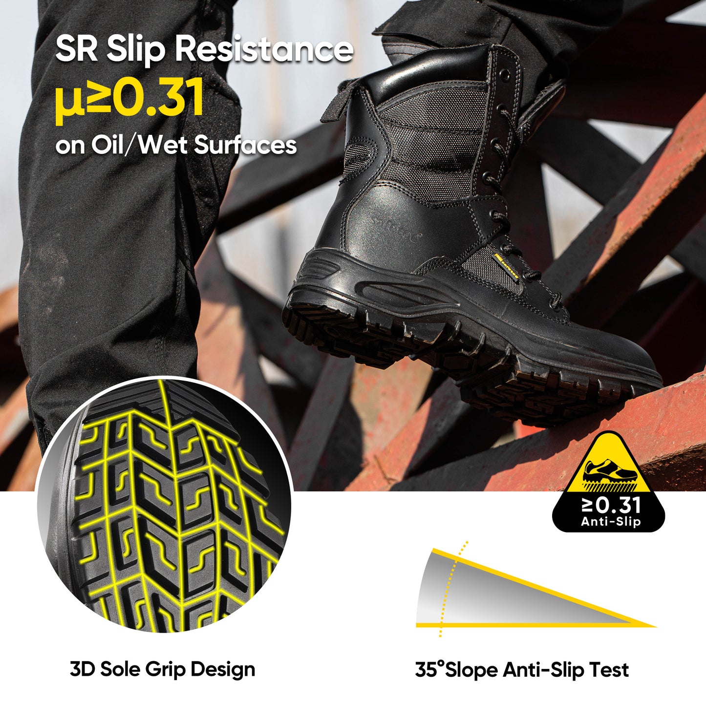 Botas militares Tracer BK