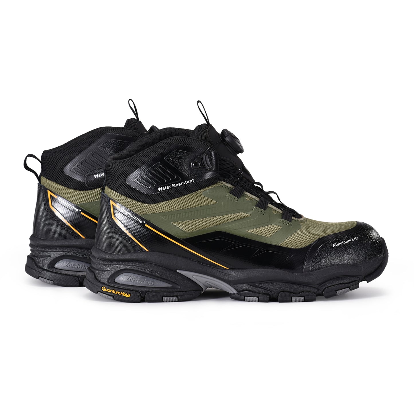 Outdoor Design Twist-Lock Breathable Safety Boots, Lightweight Aluminum Toe & PE Plate M-8589