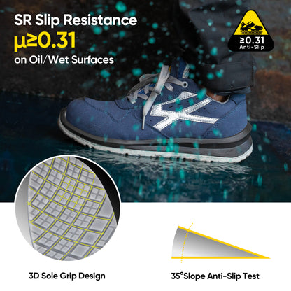 Contrail S1P Work Safety Shoes-7328