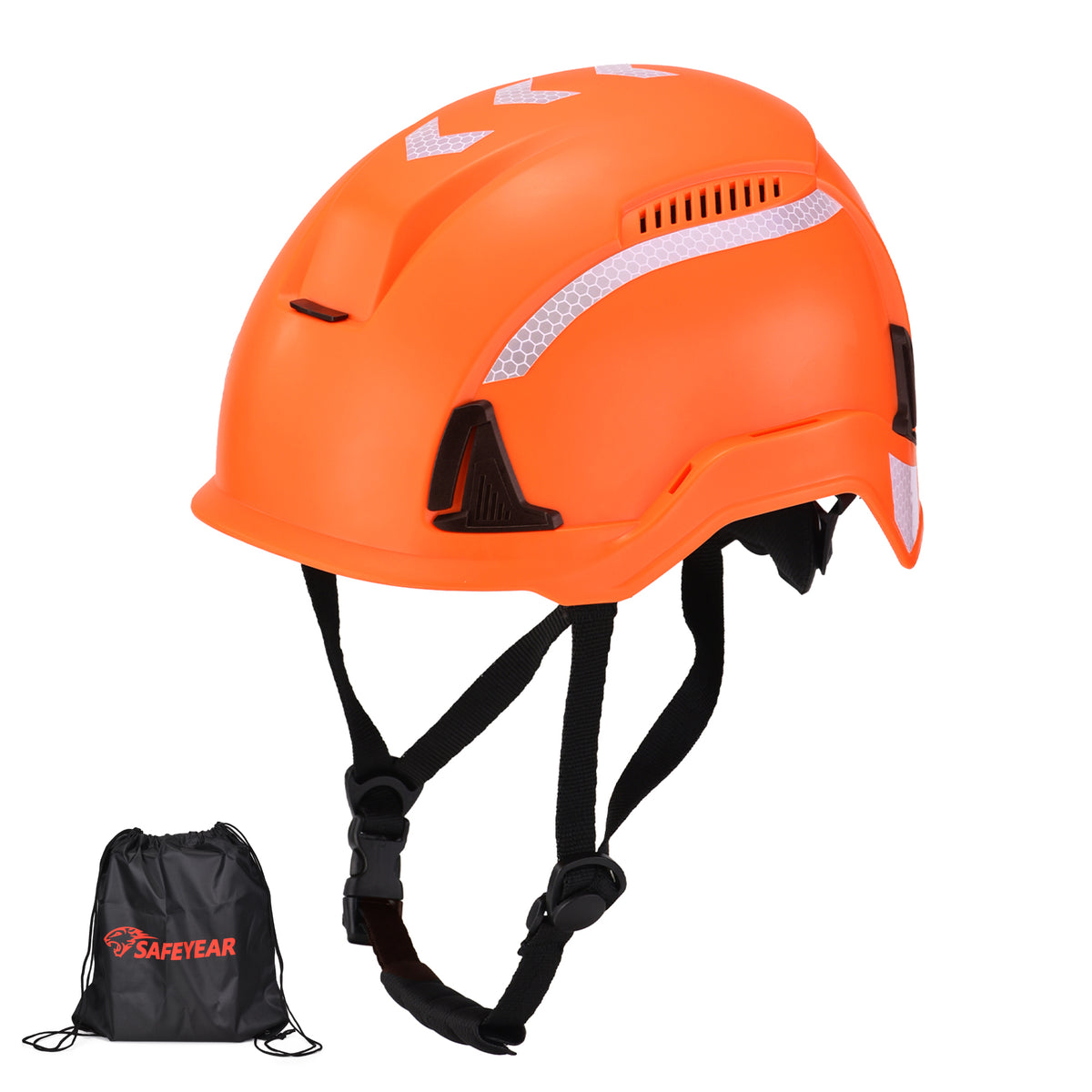 Safeyear Type II Safety Helmet, ANSI Z89.1 Class C Hard Hat, Climbing Helmet for Work at Height (Year)