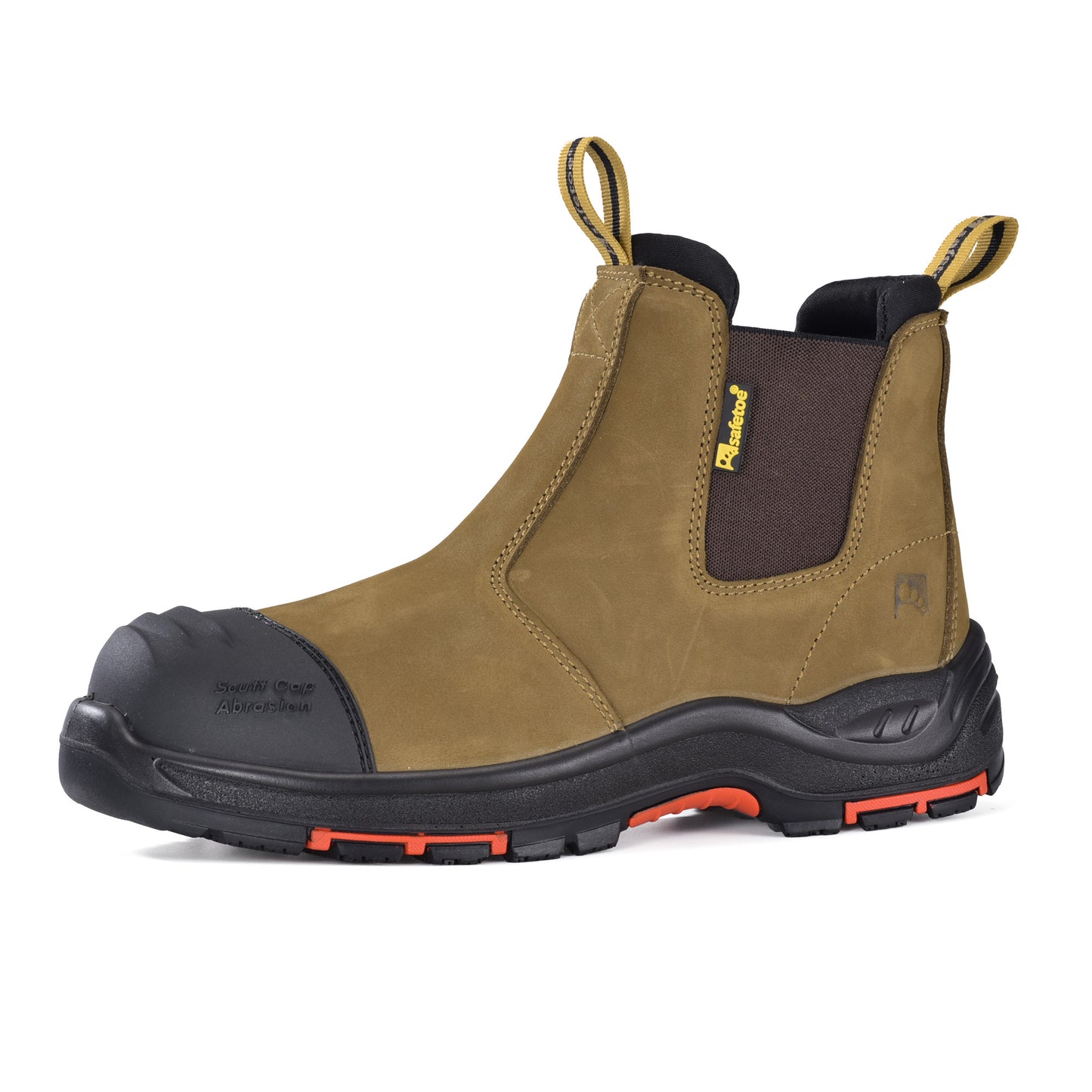 Safetoe Composite Toe Chelsea Work Boots – 18kV EH Rated, Slip-On, Oil & Slip-Resistant