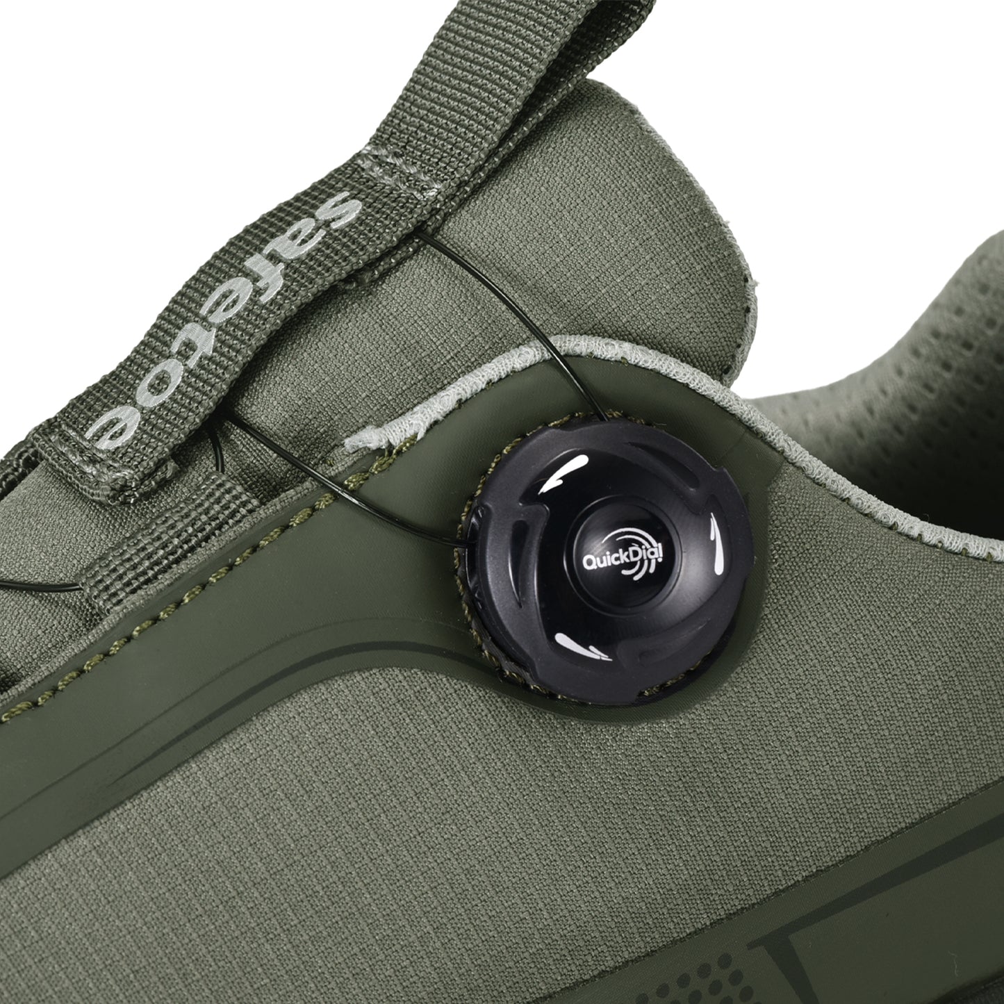 Breathable Rotary Buckle S1P Safety Trainers, Aluminum Alloy Toe & Slip Resistant L-7601 Navy