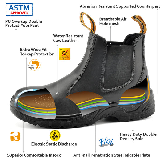 Antler BK Chelsea Safety Boots