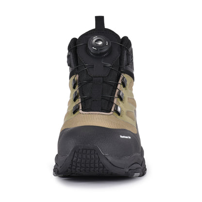 Outdoor Design Twist-Lock Breathable Safety Boots, Lightweight Aluminum Toe & PE Plate M-8589