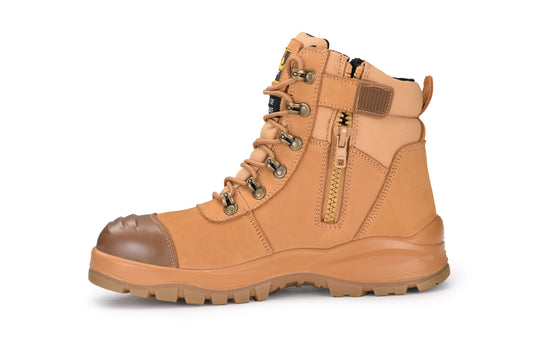 Composite Toe SafetyWork Boots Waterpro of Membrane M-8577 YE  Beige