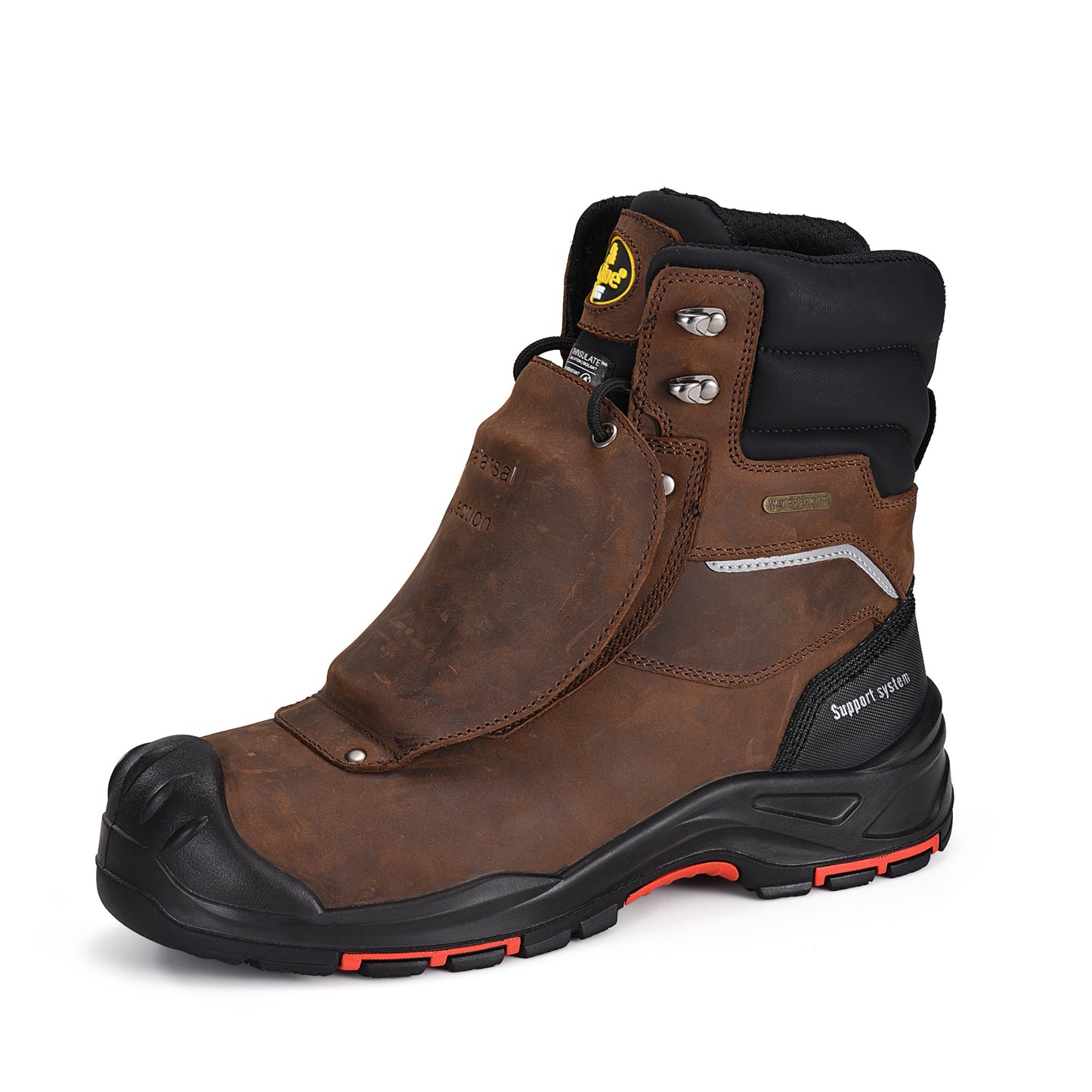 Ölbeständige Arbeitsstiefel Schweißen Hochwertig H-9552 Mittelfuß