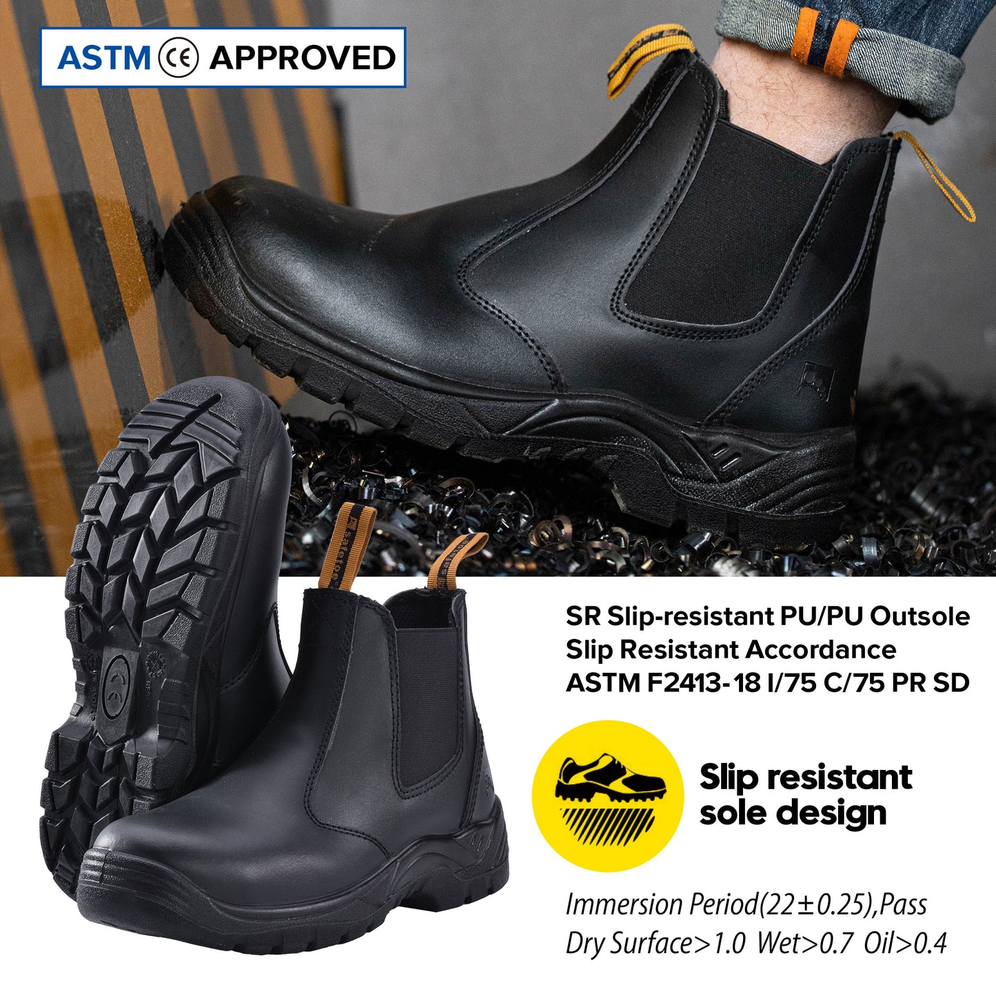 Antler BK Chelsea Safety Boots
