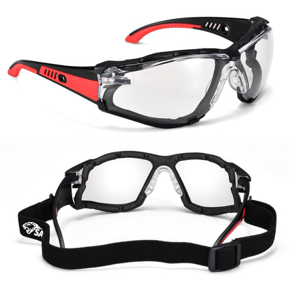 ANSI & EN16321 Safety Glasses - Anti-Fog