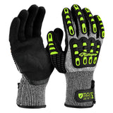 Guantes de seguridad mecánicos de Kevlar resistentes a cortes SAFEYEAR FL-HDPAYE 