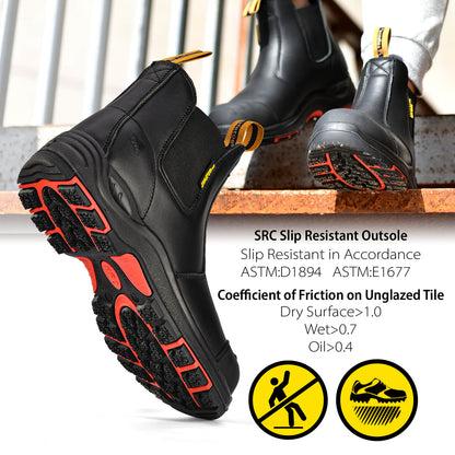 Antler NBK Black Work Boots
